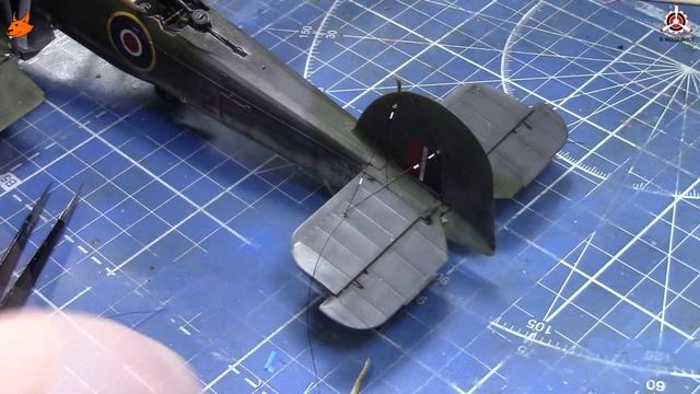 Заключительная часть сборки модели биплана "Fairey Swordfish Mk.II" фирмы "Tamiya" в 1/48 масштабе. смотреть онлайн