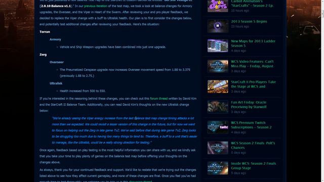 HotS zmiany w zmianach balansu 1080p polski komentarz StarCraft HotS смотреть онлайн