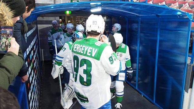 SOL Hockey Выход на раскатку Салавата Юлаева 25.02.2019 смотреть онлайн