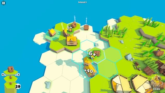 Engineering the PERFECT hexagonal city in Match Islands! смотреть онлайн