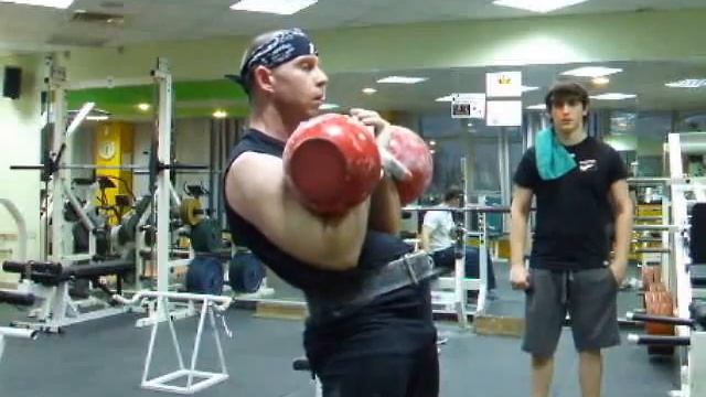Kettlebell Lifting Sport * Long Cycle with 2*32 kg* 4 min/ 5rpm+ intervals 8rpm קטלבלס смотреть онлайн
