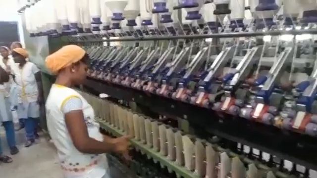 ITF PMKVY V2 SP - Ring frame tenter - Trainee working in ring frame смотреть онлайн