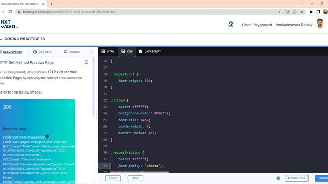 HTTP post method practice page1 || coding practice 16 || javascript смотреть онлайн