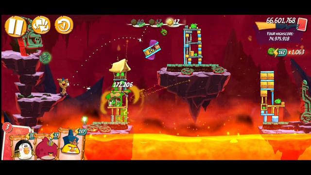 Angry birds 2 mighty eagle bootcamp Mebc without extra birds pick 9 flock of 3rd March 2023#ab2 meb смотреть онлайн