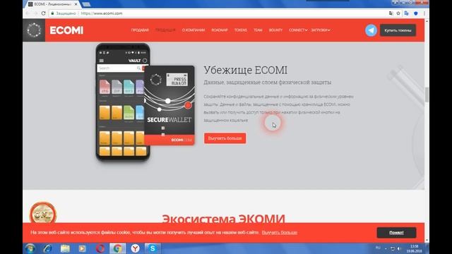 ECOMI - крипто-коллекционирование, кошелек и платежная система смотреть онлайн