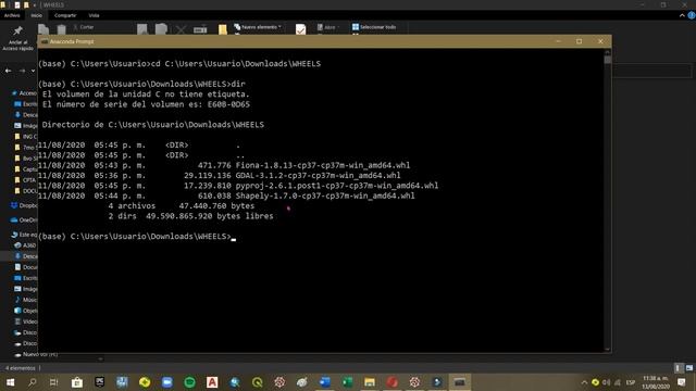 CASTELLANO | Instalar Geopandas con Anaconda Prompt (paso a paso en español) смотреть онлайн