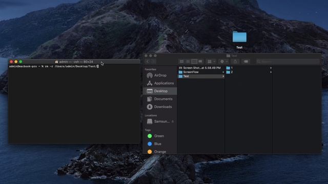 How to Delete Files in a Folder Using Terminal on a Mac смотреть онлайн