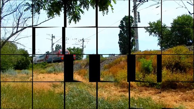 Пассажирский поезд № 340 , 357. смотреть онлайн