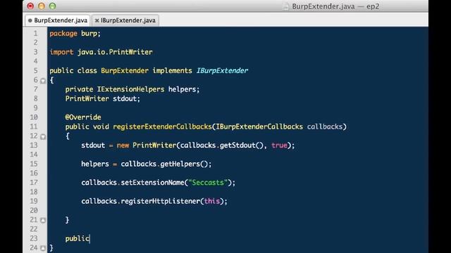 Intro to Burp Extender (Java) смотреть онлайн
