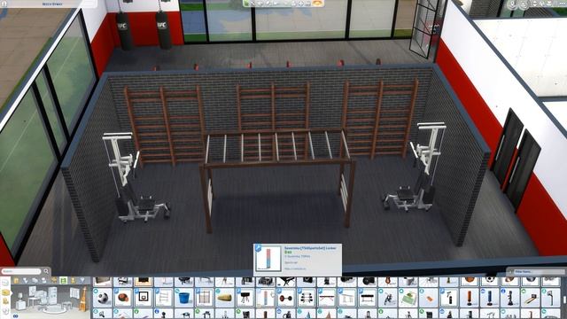 SIMS 4 SPEED BUILD // CROSSFIT GYM смотреть онлайн