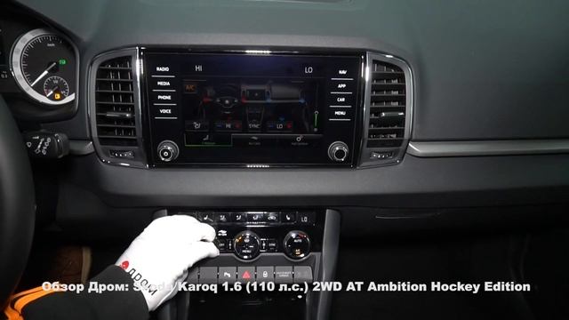 Skoda Karoq 2022 1.6 (110 л.с.) 2WD AT Ambition Hockey Edition - видеообзор