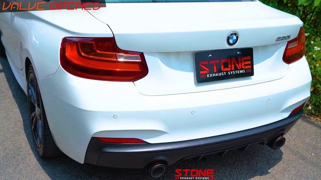BMW F22 N20 220i 2-door X Stone Valvetronic Cat-back System смотреть онлайн