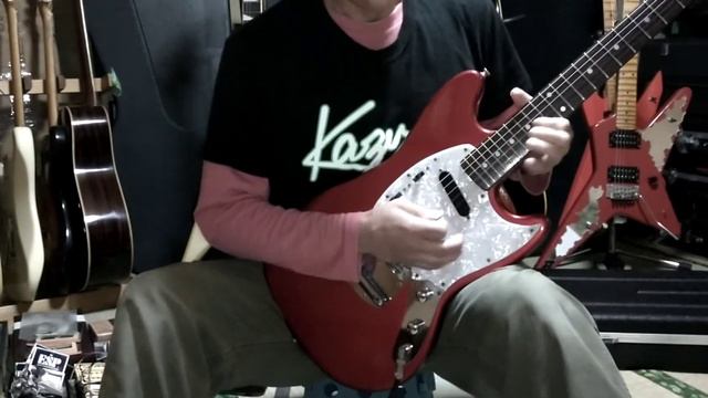 Fender Japan Mustang MG69 機能確認動画です смотреть онлайн