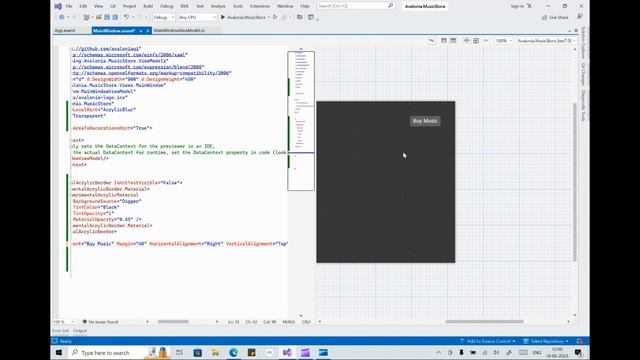Avalonia Tutorial: Add and Layout Controls | Fluent Icons | Music Store App смотреть онлайн