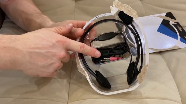 Гарнитура Smartbuy Ez-talk распаковка