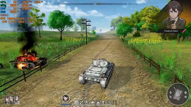 Panzer Knights Gameplay, GTX 1650, Ryzen 5 3550H, Very High Settings, 1080p смотреть онлайн