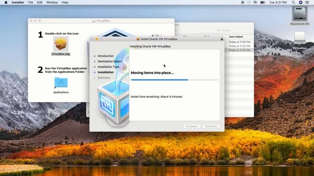 VirtualBox 5.2.0 on High Sierra смотреть онлайн