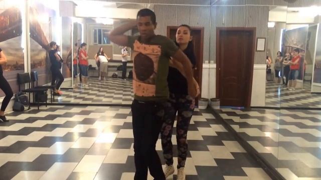 Сальса урок - Средний уровень 25.11.14 Группа X смотреть онлайн