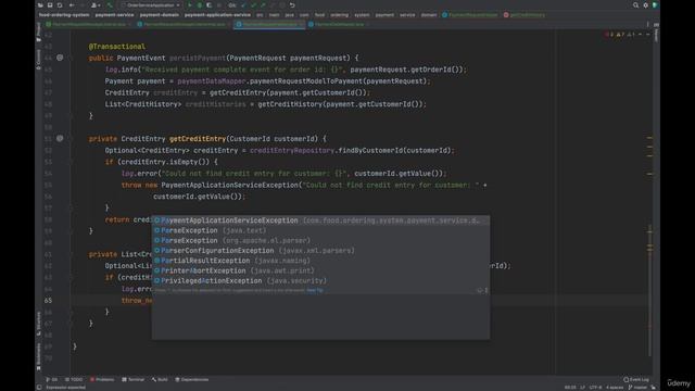 47 Application Service domain module Implementing input ports Part 1 смотреть онлайн