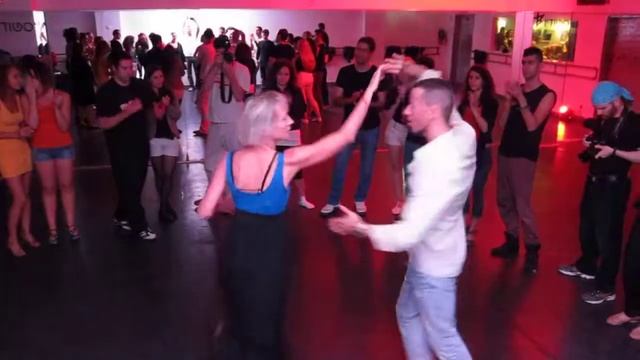 zouk lambada Roda to Shosh Cook Perl @ Studio B Tel Aviv 06.12.2013 смотреть онлайн