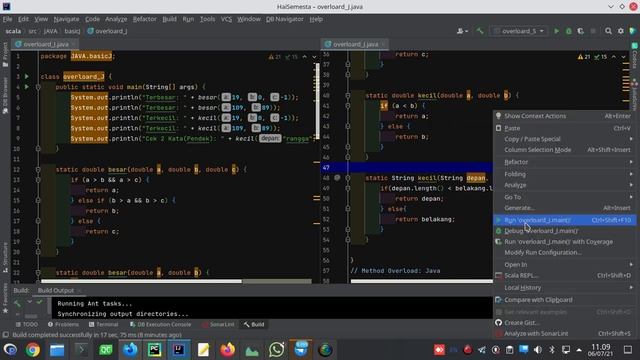 Method Overloading: Python, Java, Kotlin, Scala + source code смотреть онлайн
