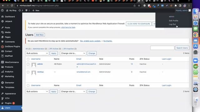 WP Security-05 (কিভাবে ওয়ার্ডপ্রেস ওয়েবসাইটে ব্যাকডোর এর মাধ্যমে হ্যাকাররা অনুপ্রবেশ করে? смотреть онлайн