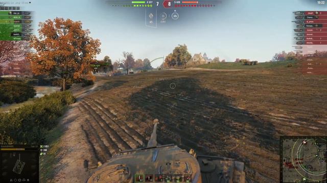 World of tanks Tiger 131 - 3,1 K Damage 7 Kills, wot replays смотреть онлайн