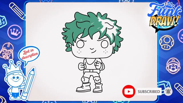 Drawing Deku Funko Pop - My Hero Academia смотреть онлайн