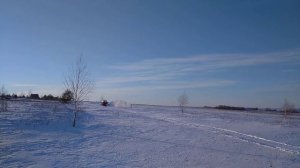 Снегоуборщик для Т-16//Первый выезд