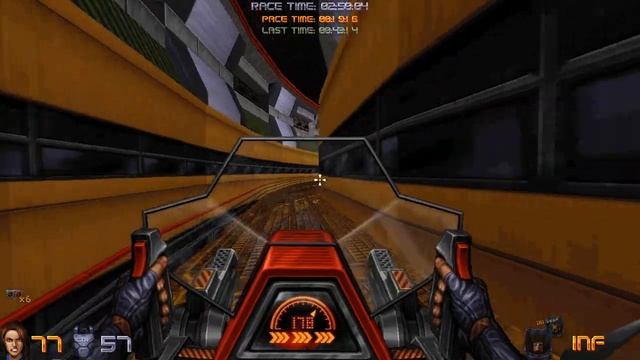 Ion Fury : Aftershock - RACING : Walkthrough 04 - Maximum Fury difficulty смотреть онлайн