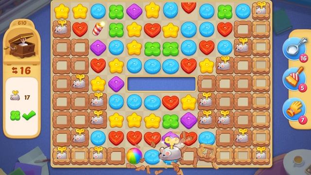 Walkthrough MATCHINGTON MANSION Level 610 / NO BOOSTERS смотреть онлайн