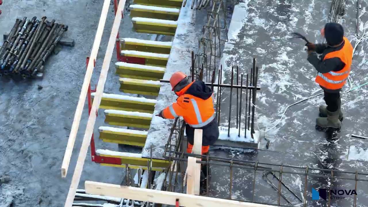 Ход строительства ЖК «Максат» — декабрь смотреть онлайн