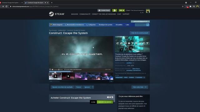 TOTALE FREE Construct Escape the System RP 6.99 euro смотреть онлайн