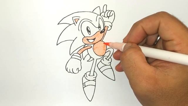 How to draw SONIC MANIA the hedgehog | step by step 2020 смотреть онлайн