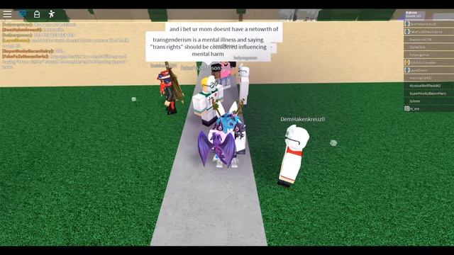 I met the KKK on roblox... смотреть онлайн