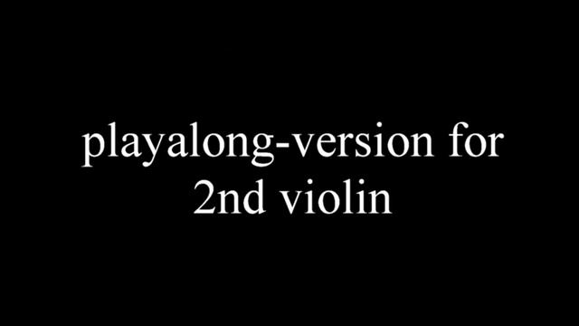 W.A.Mozart Menuett #1 KV599 - Playalong Vor Violin And Violoncello
