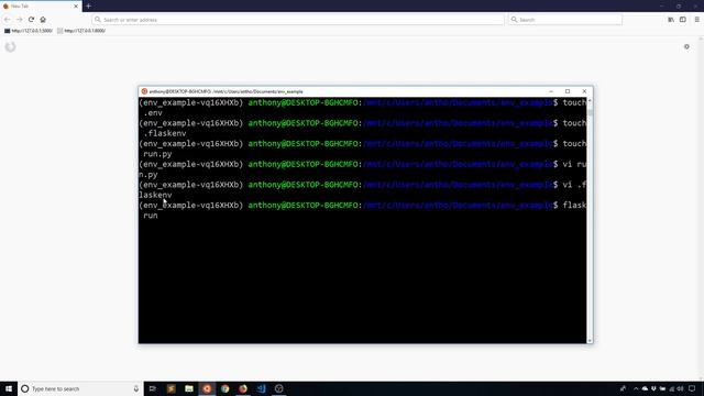 A Quick Overview of Using Python Dotenv in Flask 1.0 смотреть онлайн