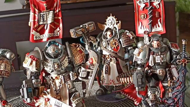 WH40k Joytoy : Grey knights : Kaldor Draigo et un justicar ! смотреть онлайн
