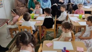 Открытое занятие во второй младшей группе.