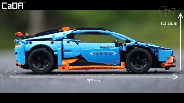 Sports Cars / C61049W _ C61050W CaDA Klemmbausteine