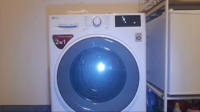 Pralkosuszarka Washer Dryer LG F2J6HM0W - Bawełna | Cottons | 40°C 1200obr/rpm + Suszenie Eco Dry смотреть онлайн