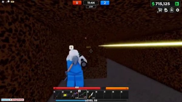 USING THE WORST WEAPONS IMAGINABLE IN ROBLOX FLAG WARS