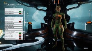 Warframe.Оператор внешний вид - Лицо и Мода (как копировать палитру цветов с др.видео  + 2 скина)