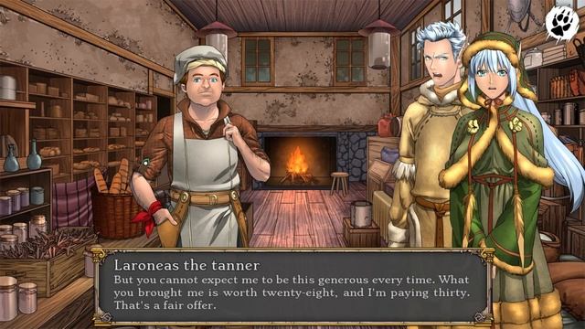 Tales of Aravorn: Seasons Of The Wolf - An addictive mixture of visual novel with rpg смотреть онлайн
