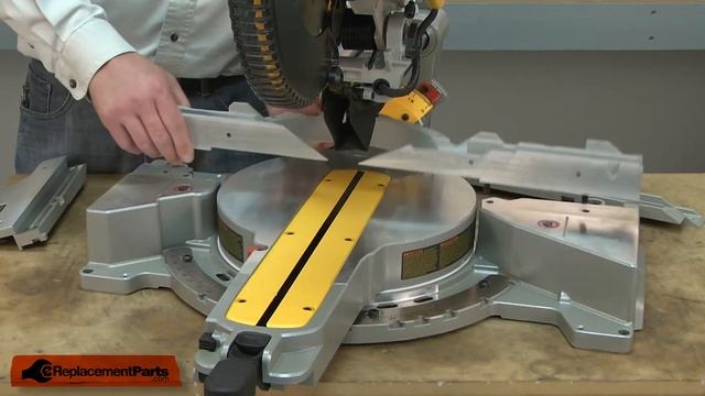 Miter Saw Repair - Replacing the Lower Fence (DeWALT Part # N032306) смотреть онлайн