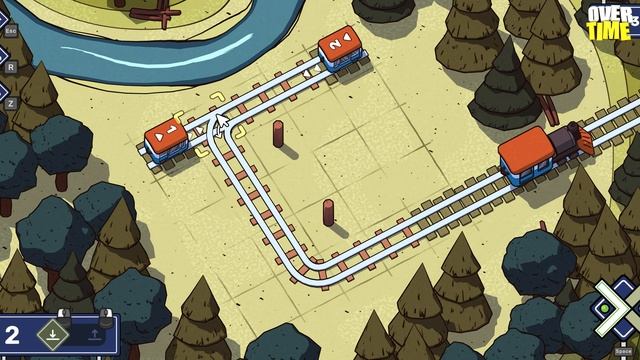 Railbound ➤ Поезда, Путешествия и Головоломки (Первый Взгляд) смотреть онлайн