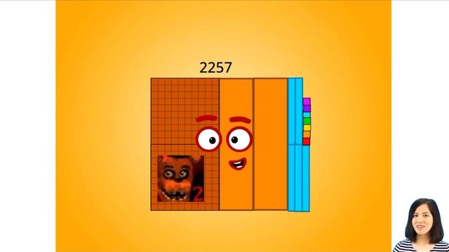 Numberblocks  2001 To 2450
