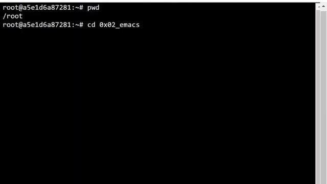 Emacs command to open a file WEBTERM shell ubuntu смотреть онлайн