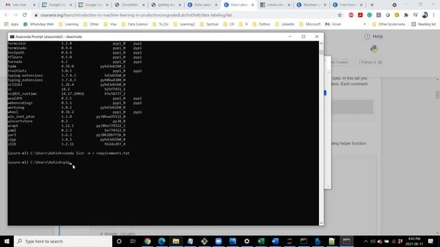 Conda environment | Creating requirements.txt | resolving basic errors смотреть онлайн
