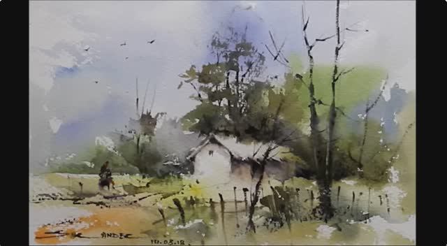 Watercolor - Landscape
